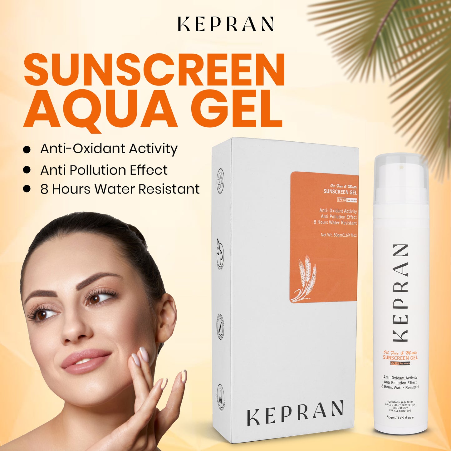 KEPRAN Sunscreen SPF 50 PA++++