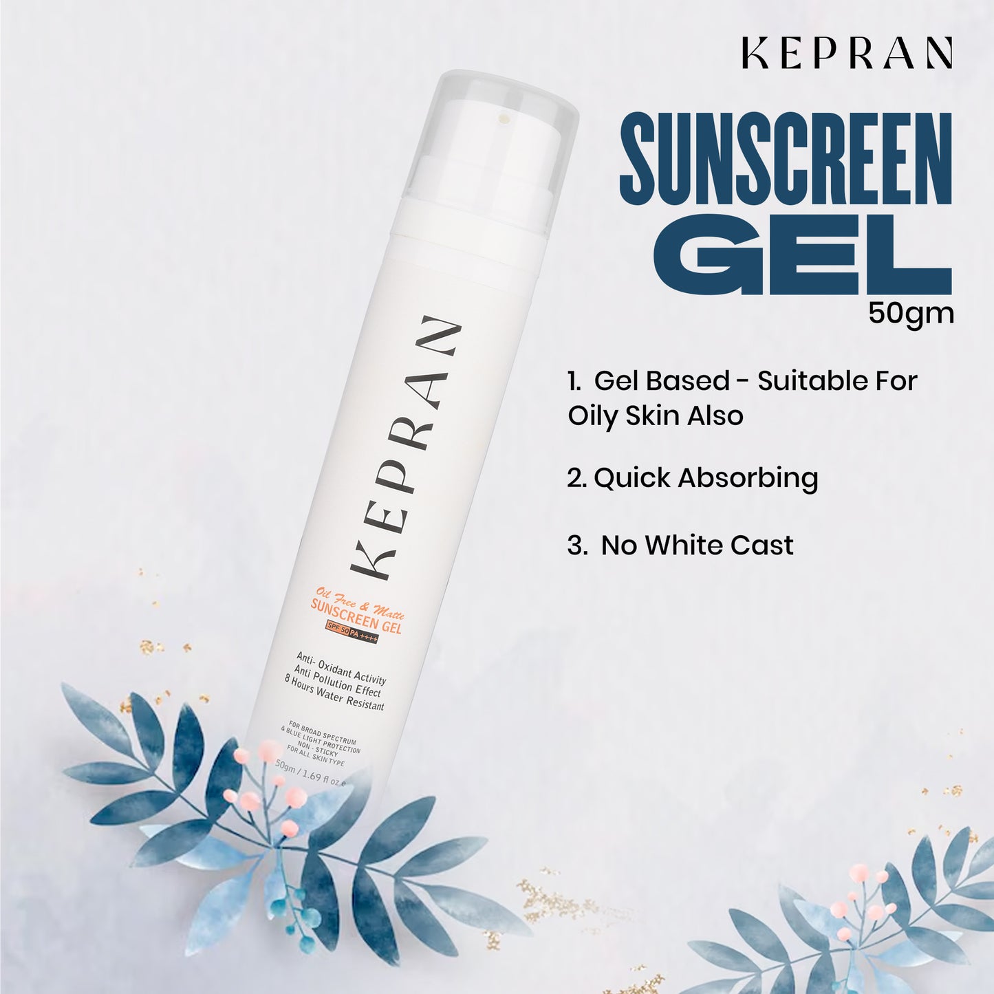 KEPRAN Sunscreen SPF 50 PA++++